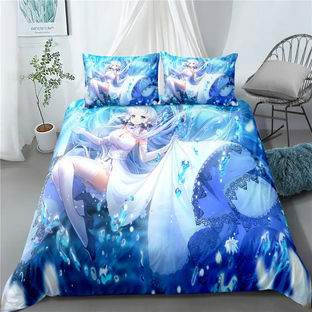 2/3 2021s Azur Lane Постельное белье 3D печать мягкие чехлы для телефонов с