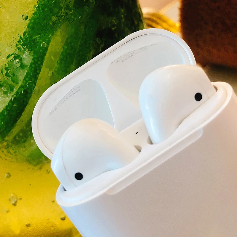 ПВХ наклейка для Apple для AirPods 2 Чехол Пылезащитная наклейка протектор для Air Pods аксессуары дропшиппинг - Цвет: 4