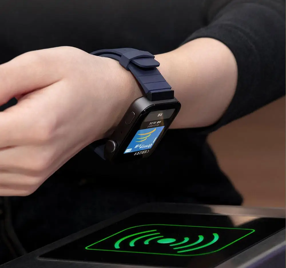 Смарт часы Xiaomi MI GPS NFC WIFI ESIM PhoneCall браслет на Android наручные спортивные Bluetooth фитнес