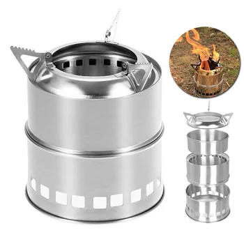 

Mini Small Portable Burning Stove Fit For Outdoor Camping Picnic Tools Supplies
