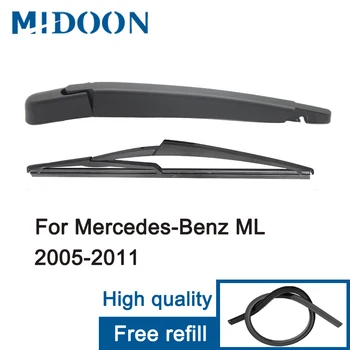 

MIDOON Wiper 12" Rear Wiper Blade & Arm Set Kit For Mercedes-Benz ML 63 300 350 450 500 W164 2005-2011 Windshield Windscreen