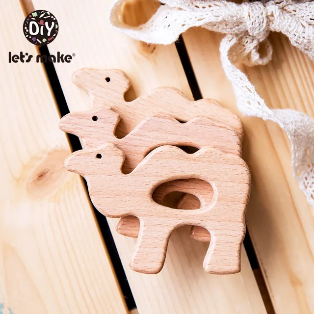 Lets Make Wooden Teether: A natural and organic teething toy