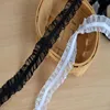 hot sale lace accessories DIY Elastic gauze ruffle lace clothing and garment stretch lace 2cm M801 ► Photo 2/6