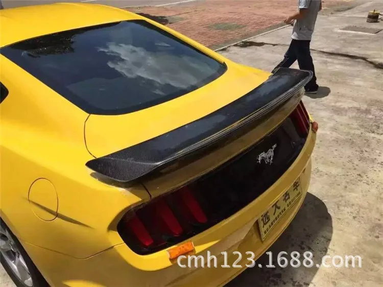 Подходит для FORD MUSTANG крылья спойлера из углеродного волокна