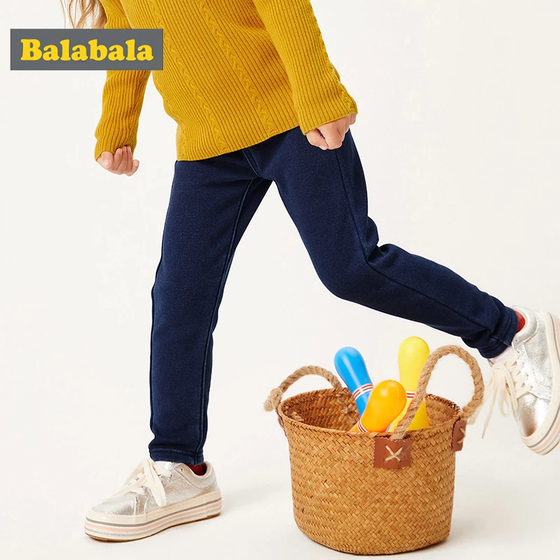 Balabala/детская одежда; джинсы для девочек; вельветовые детские штаны; сезон осень-зима; Новинка года; детские штаны для девочек