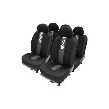 

Juego full seat covers Grey SPARCO. Back starting. Compatible Air Bag.