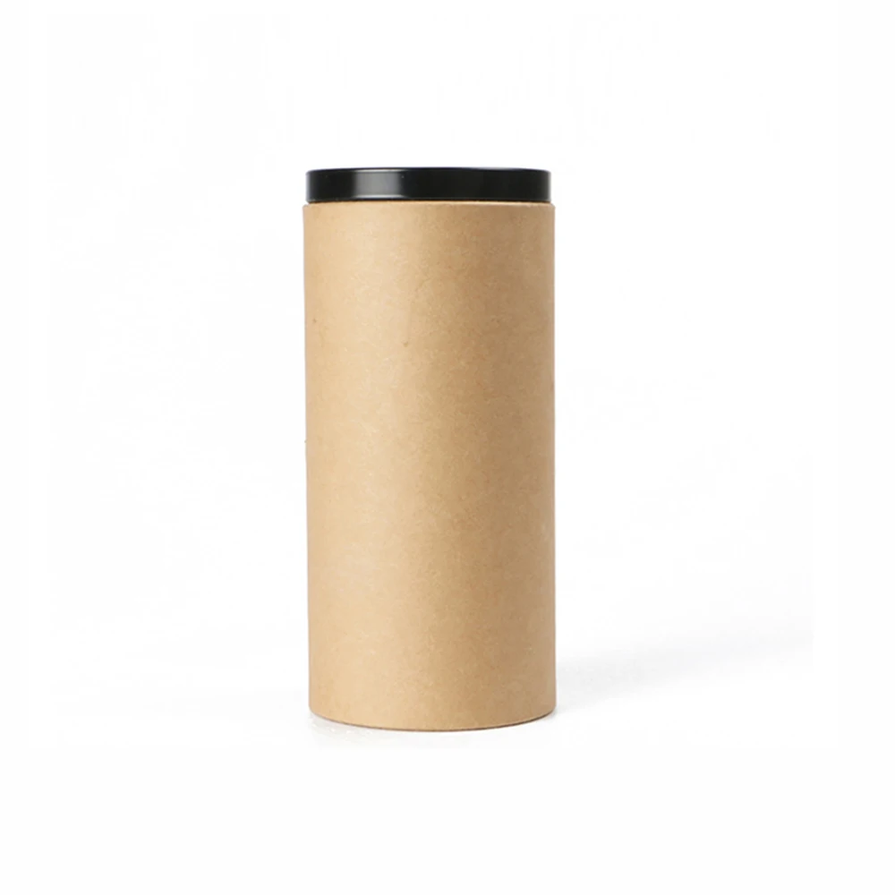 Звезда для упаковки чая упаковка канистра печать чай цилиндр картон коробка - Цвет: 7.3x16cm