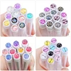 20pcs Reusable Eyebrow Brush Tube Leopard Serpentine Diamond Mascara Wands Dust-proof Eyelash Extension Supplies Makeup Tool 2