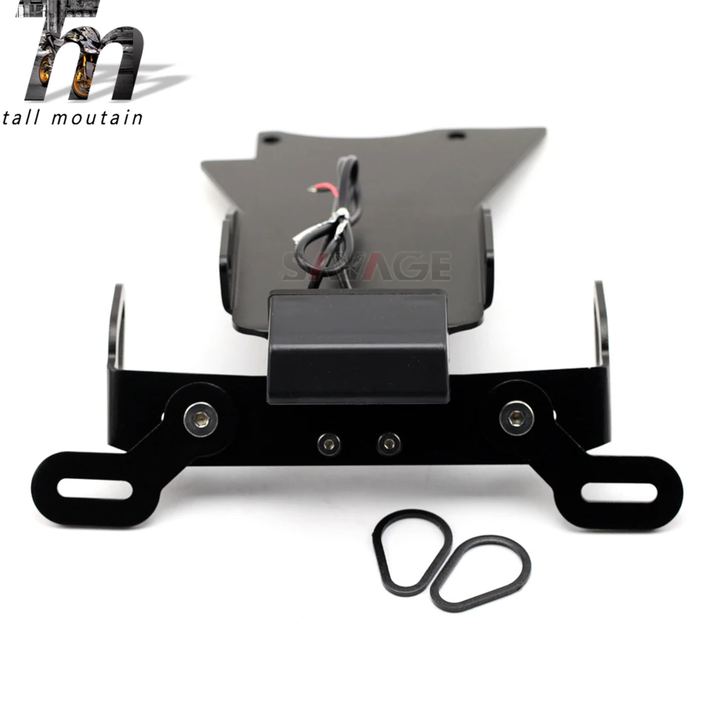 Держатель номерного знака светодиодный светильник для YAMAHA FZ6 N/S FZ6N FZ6S 2004-2009 мотоциклетные FZ-6S FZ-6N ХВОСТ Tidy Fender Eliminator