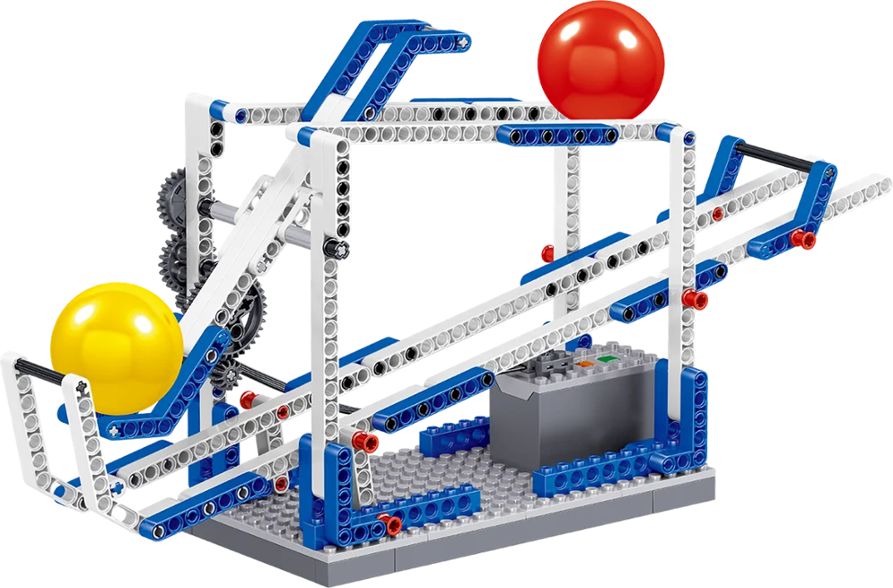 Строительные блоки большие размеры Science Technic Bulks Power Mechanical Gears Rack коннектор