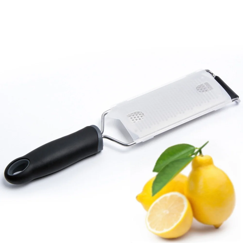 Кухонные гаджеты из нержавеющей стали терка для сыра Терка зестер нож для чистки фруктов стружки лимон эргономичная ручка