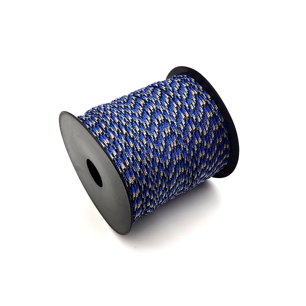 100meters Paracord 2mm Rope 1 Strand Paracorde Outdoor Survival Equipment Clothesline DIY Bracelet