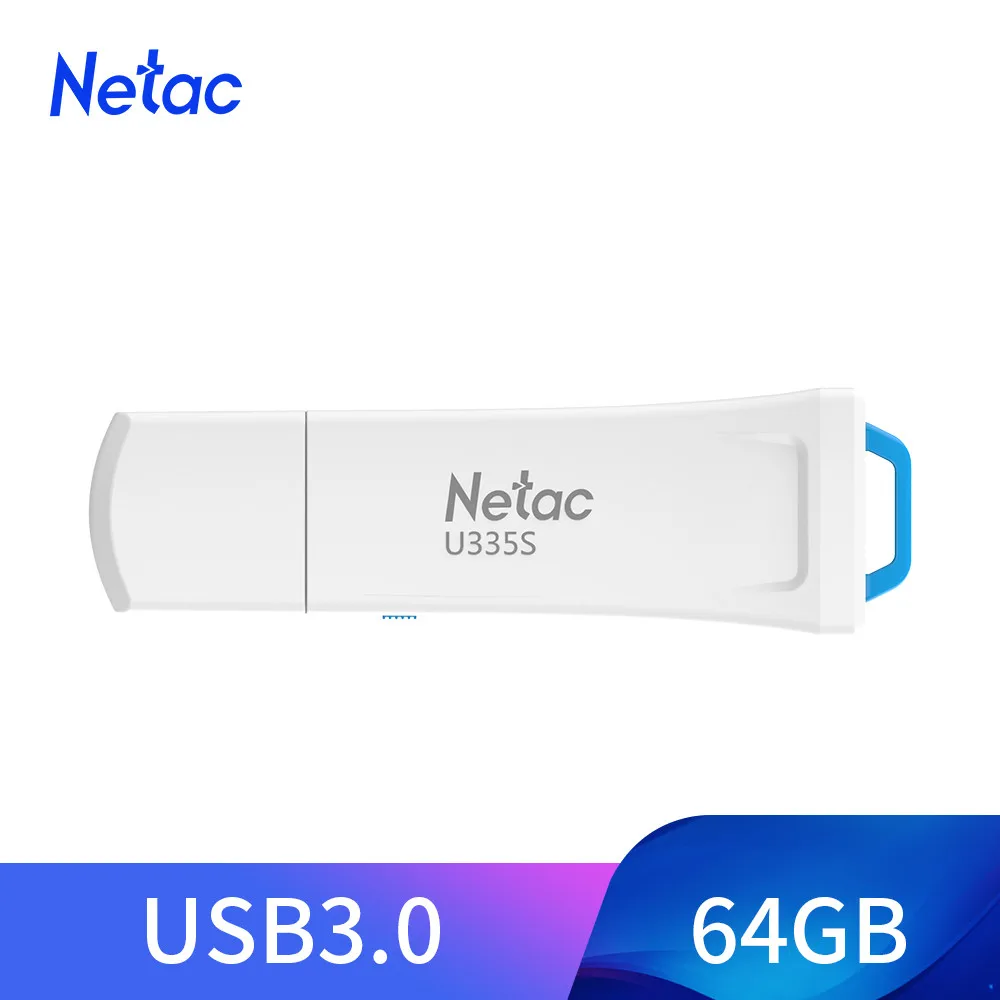 Netac-unidad Flash USB 3,0, conmutador de protección de escritura física, 64GB, memoria USB, pen Drive en la memoria de llave para teléfono