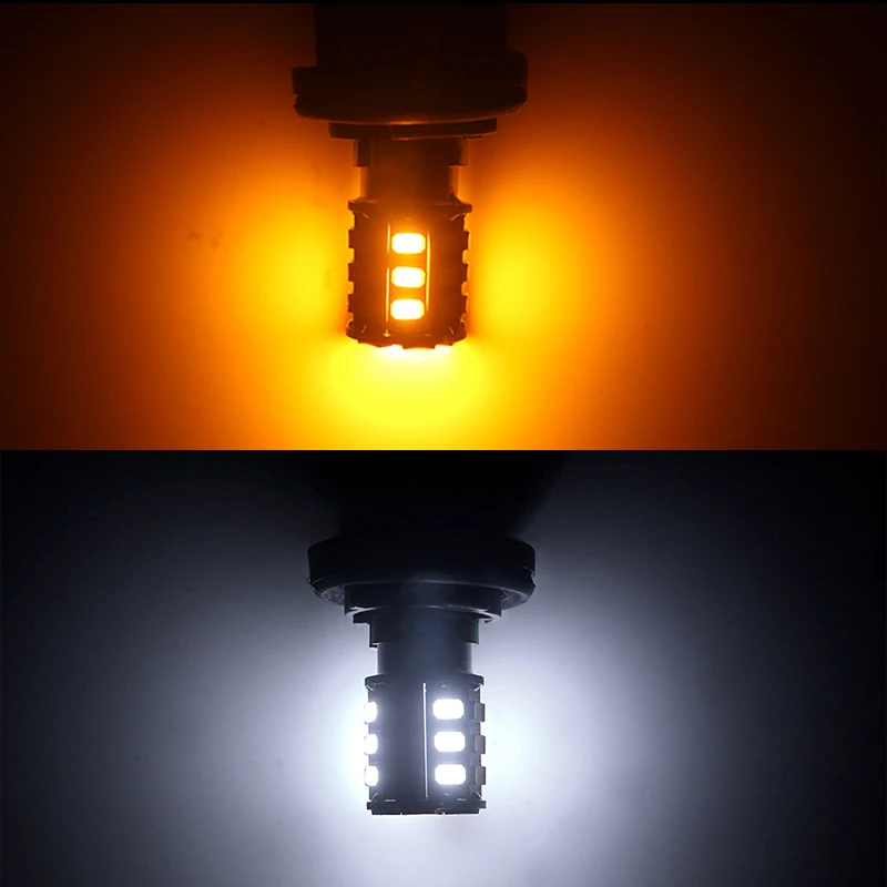 ġ  1157 BAY15D P21/5W  ÷ ȭƮ ڹ 33-SMD LED ,   DRL Ʈ,   õ