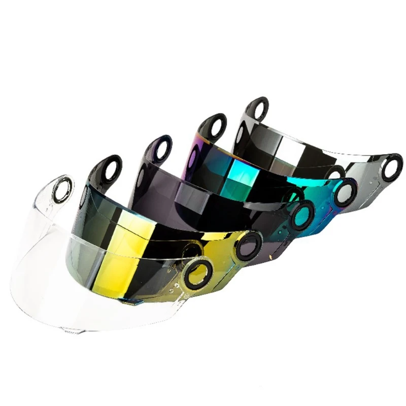 

Motorcycle Helmet Sun Visor Goggles Shield LensHelmet Facemask Eye-Shield Lens Compatible with LS2 FF358 396