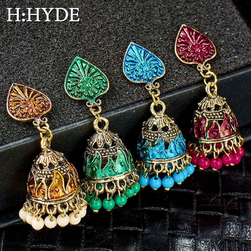 H:HYDE индейский джимка длинные Маленькие искусственные разноцветные Винтажные