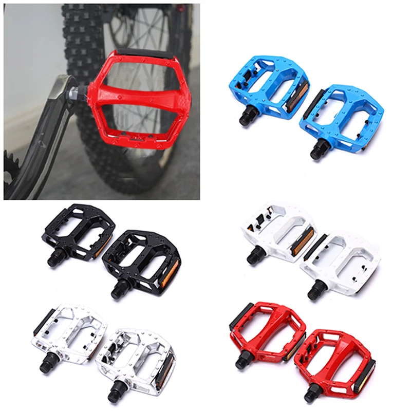 Bicycle Pedals Mountain Aluminum Alloy Footrest Cycling Flat | Спорт и развлечения