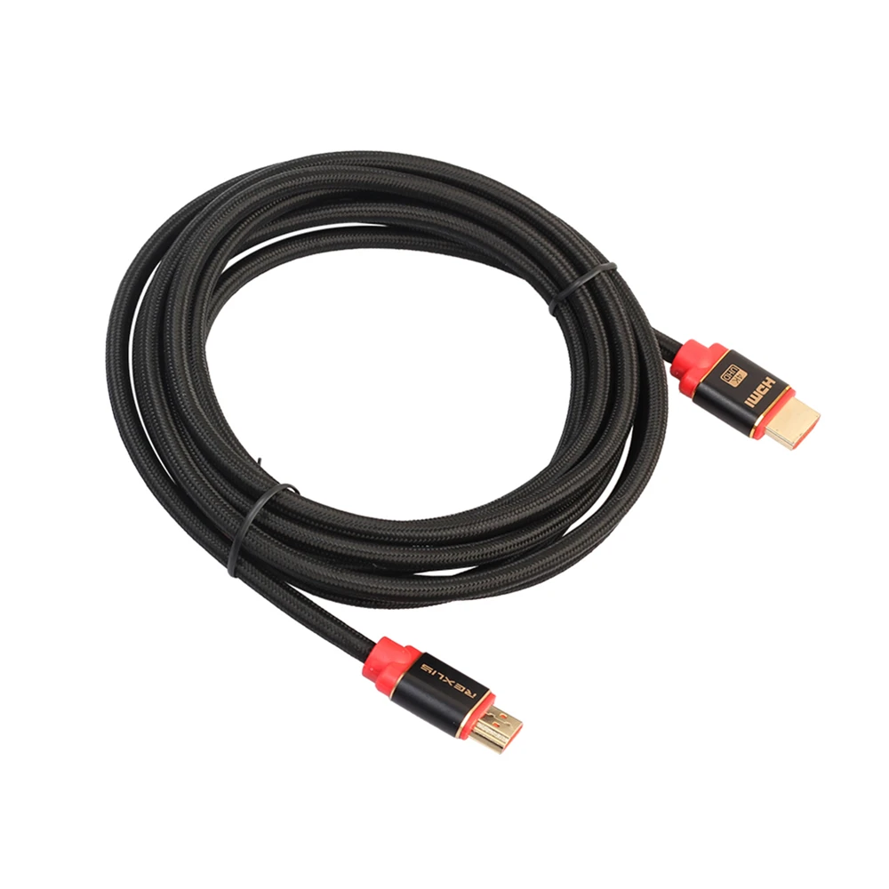 4K HDMI 3D адаптер HDMI 2,0 кабель HDMI к HDMI ЗОЛОТОЙ кабель для ЖК HD проектора ТВ компьютера 1 м 2 м 3 м 5 м 10 м HD разъем