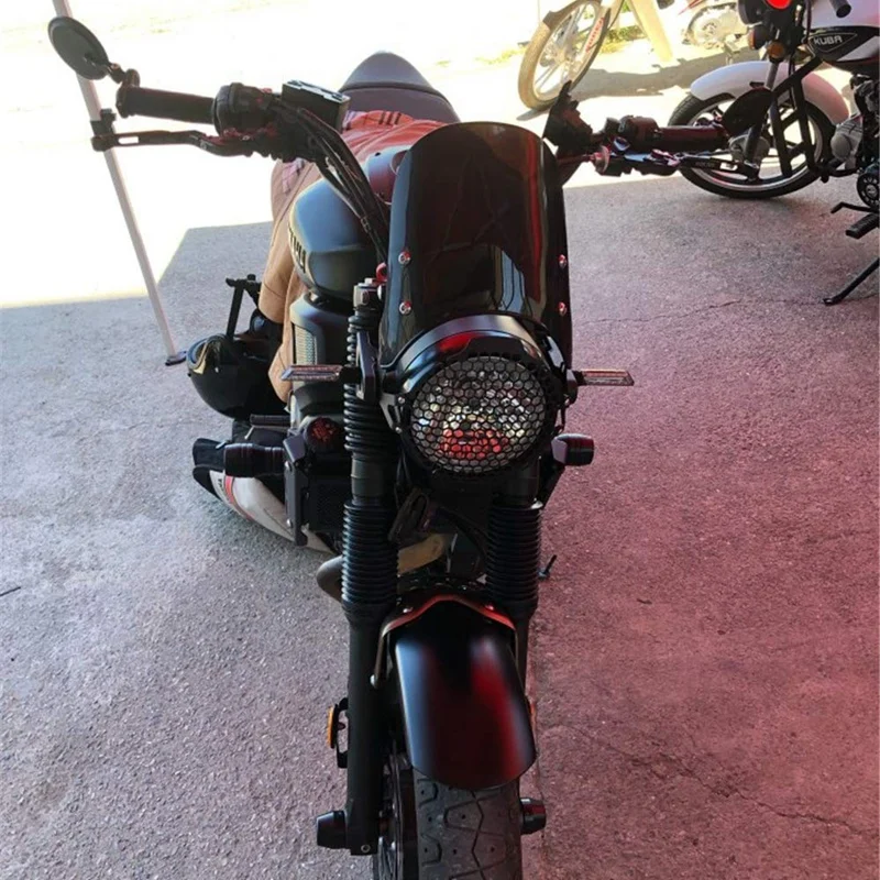 Обтекатель для передней фары мотоцикла совместим с Triumph Bonneville 2001-2017 T100 2003-2017