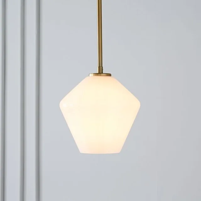 Retro Modern Glass Pendant Light Art Shades Lamp Coloured Ceiling Ball Smoked Amber Clear Vintage Loft Lamps Bar Decor lamp - Цвет корпуса: see chart