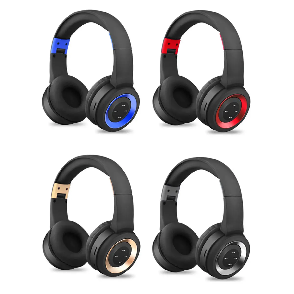 Wireless Headphones Bluetooth Headphone Foldable Headset With MIC Support TF Card For Phone PC MP3 Player Bluetooth Headphone
