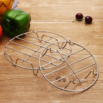 

Stainless Steel Steamer Rack Egg Non Stick Pan Set Cake Cooling Stand Stainless Steel Steamer Rack Insert Steaming CUK700S 4