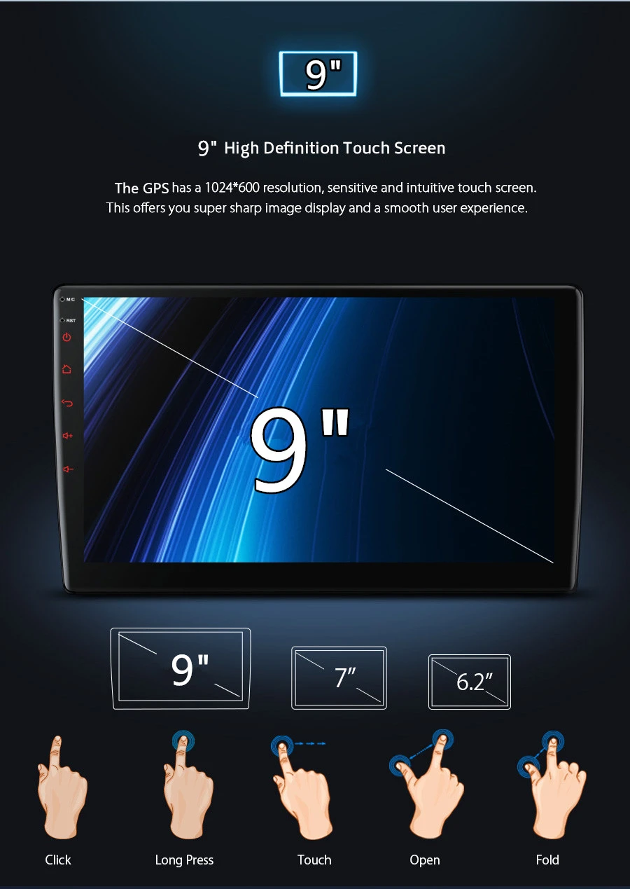 9 ''4 K PX6 автомобильный стерео HDMI gps Wifi 3g 4G HDMI DAB RDS 2 видео DVR Android 9,0