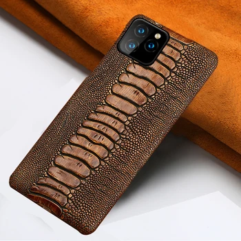 

Genuine Cowhide Leather phone case For Apple iPhone 11 11 Pro 11 Pro Max X XS XS xsmax XR 5s se 5 6 6s 7 8 plus luxury Cover