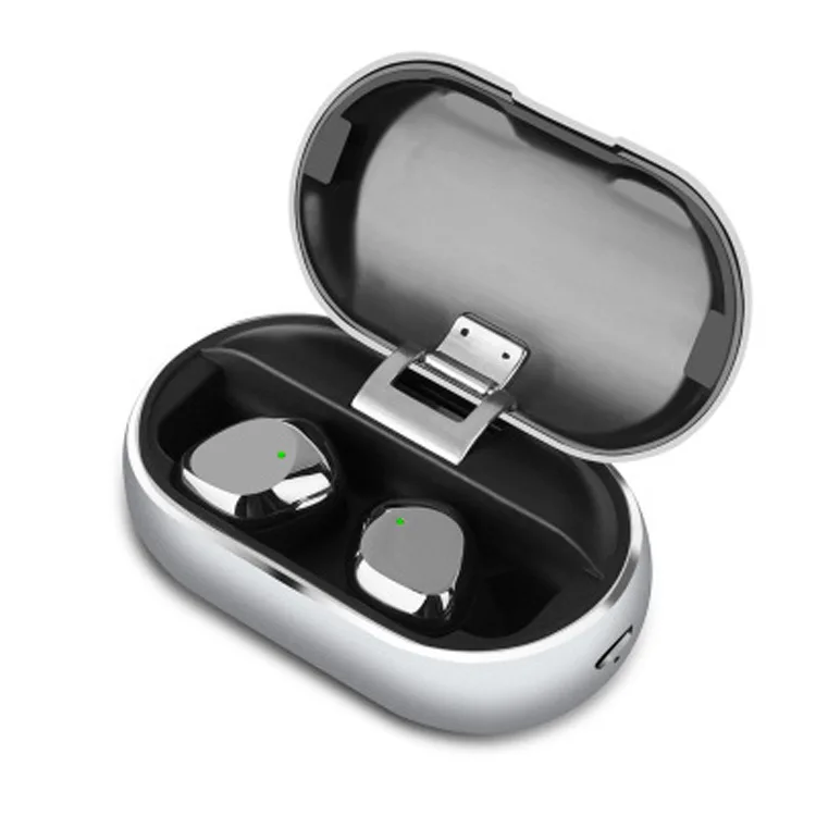 TWS X26 Bluetooth Earphone 5.0 True Wireless Earbuds Smart Waterproof Stereo Hifi with Charging Case 10MM Titanium Film