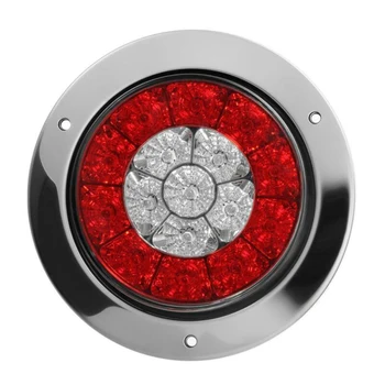 

Running Led Trailer Taillights Luminous Waterproof Shockproof Lamps Round