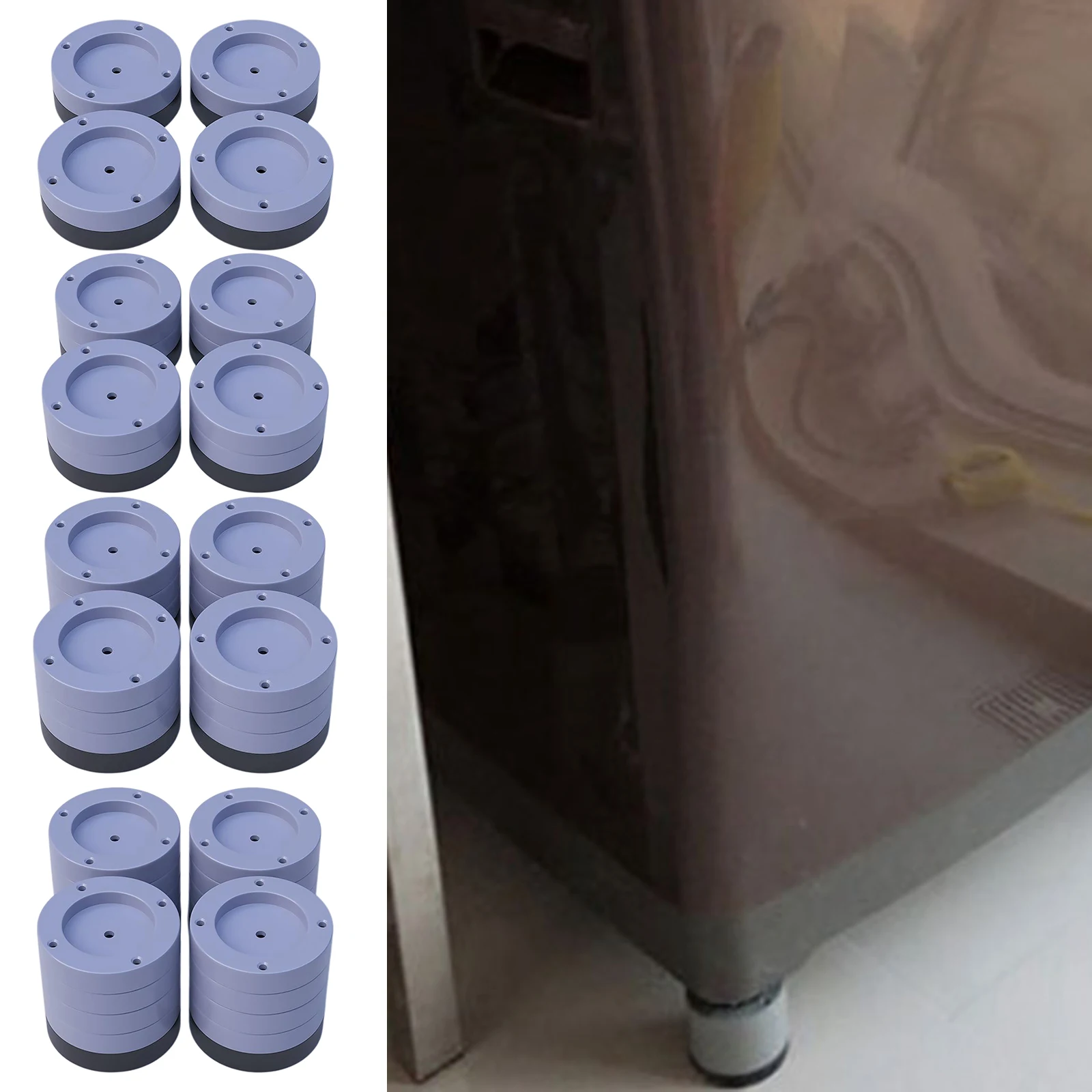 4x Anti- Washing Machine Shock Anti Vibration Feet Pads Washer Mat | Обустройство дома