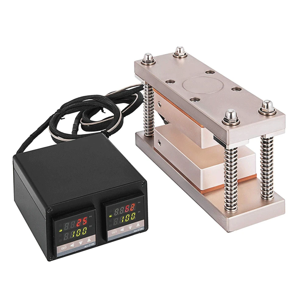 3*7 Inch Rosin Press Plate With Instrument Frame Set Max 20 Ton