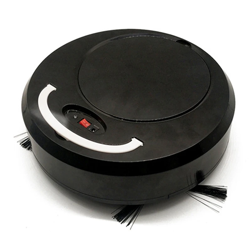 Rechargeable Robot Vacuum Cleaner Cleaning Robot Smart Sweeping Robot Floor Dirt Dust Hair Automatic Cleaner for Home Electric V