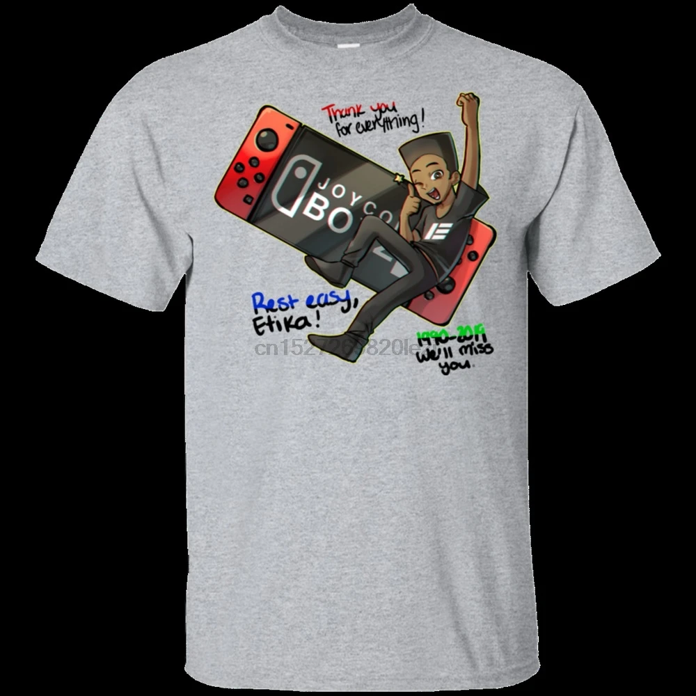 EtikaS Youtube футболка Joycon Boyz Gaming Star Black-Navy для мужчин Забавный дизайн | Мужская одежда