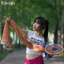 Lawaia Fly Fishing Net American Iron Fishing Network Cast Net Hand Throw Fast Sinking Casting Net Landing Fishing Net Small Mesh Lawaia Fly Fishing Net American Iron Fishing Network Cast Net Hand Throw Fast Sinking Casting Net Landing Fishing Net Small Mesh