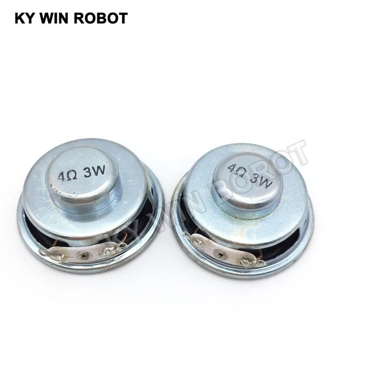 2PCS/Lot High Quality Speaker Horn 3W 4R Diameter 4CM Mini Amplifier Rubber Gasket Loudspeaker Trumpet