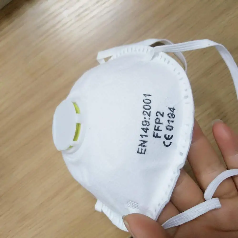 

2020HOT Ffp2 Protective Mask High Efficiency Filtration 3D Fitting Design Efficient Smooth Respirator Fresh 20 Pcs