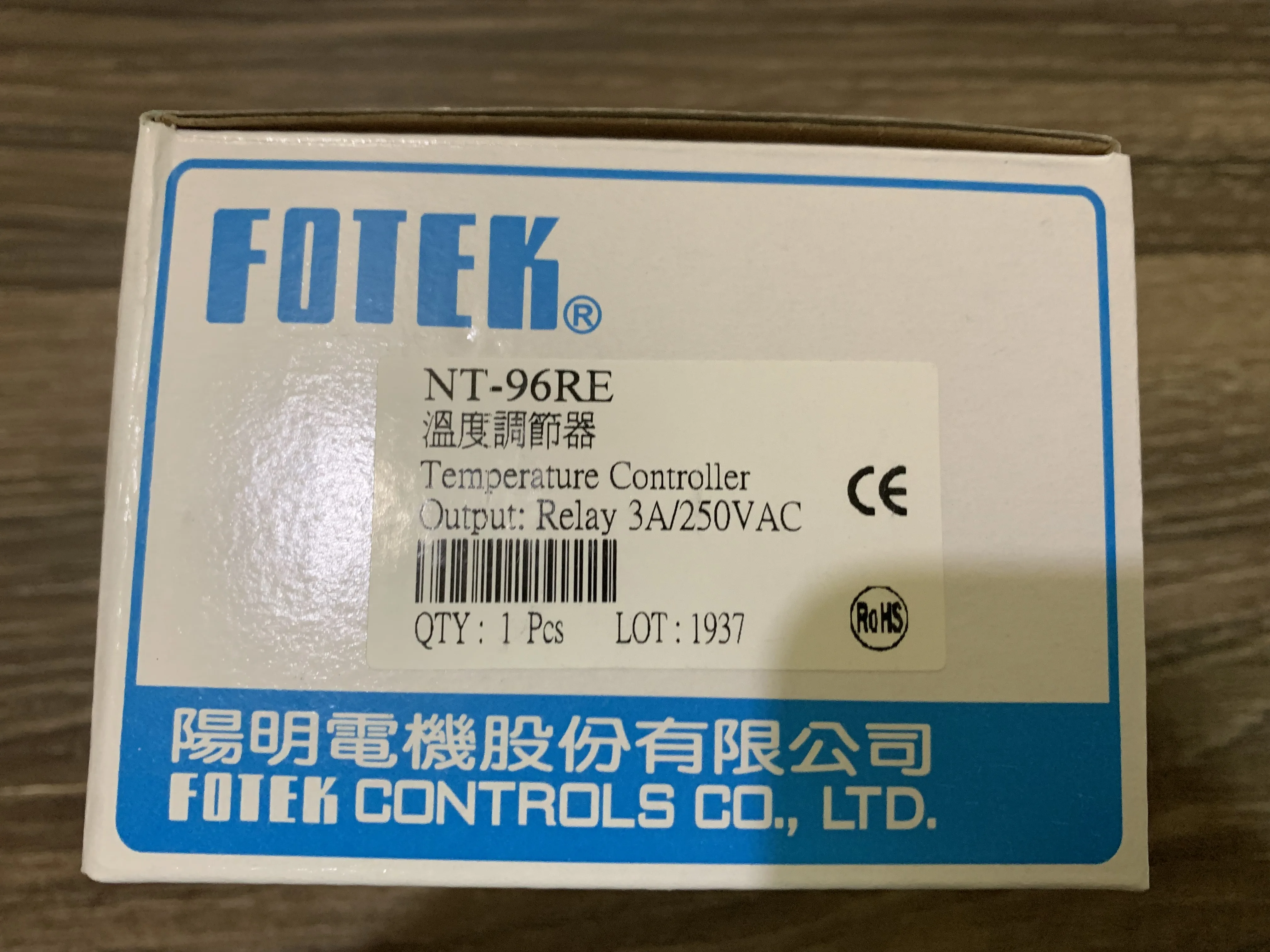 Taiwan new original FOTEK Thermostat NT-96RE | Инструменты