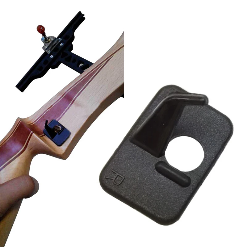 

Right Hand Plastic Arrow Hunting Shooting Accessories Rest for Recurve Bow in Black Color Achery Shooting Outdoor Sports HOT