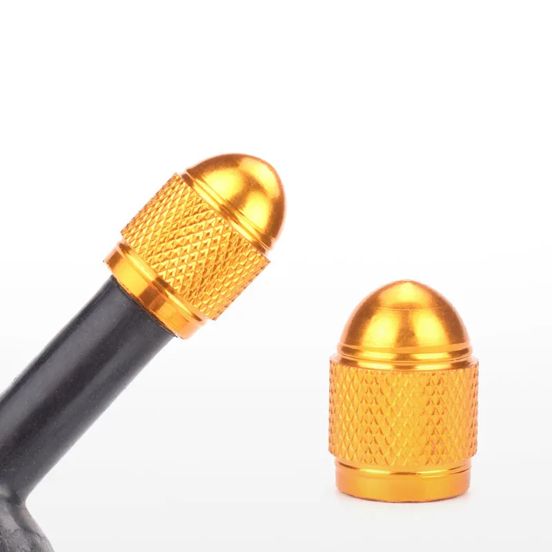 Gold ROBESBON 2 шт. Насос Велосипед конвертировать Presta в Schrader велосипед воздушный переходник клапана адаптеры колеса газовый тюбик с насадкой-конусом инструмент - Цвет: Gold