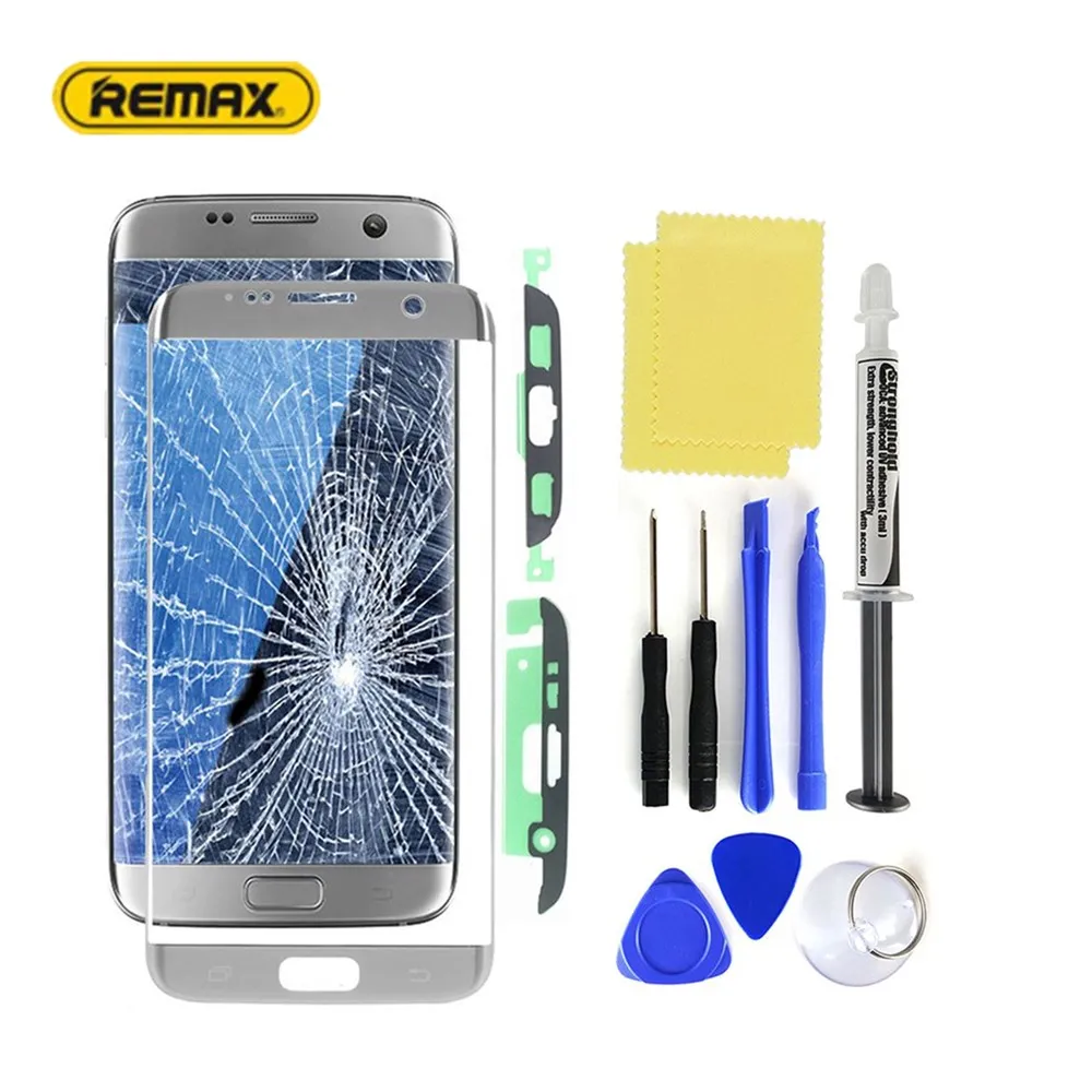 Защитное стекло для Samsung Galaxy S7edge G935 полное экран закаленное и ремонтный комплект |