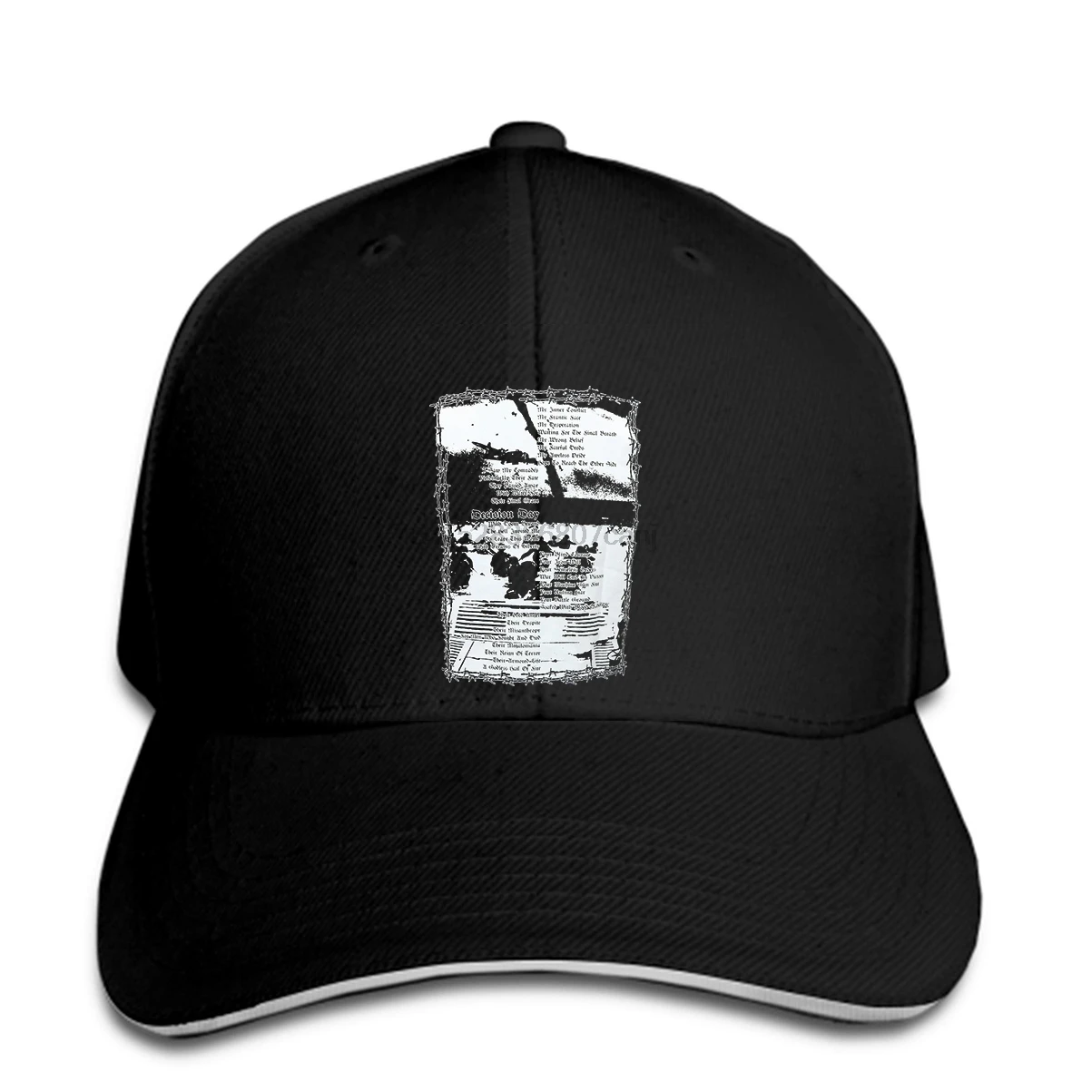 Бейсболка SODOM Band решение день альбом Обложка бейсболки новые