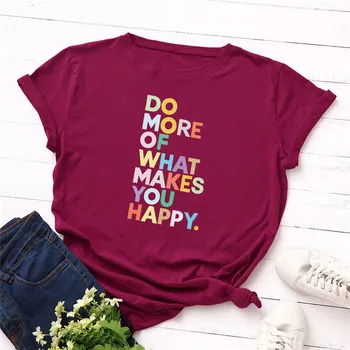 

Plus Size S-5XL Colorful Letter Print 100%Cotton T Shirt Women Shirts O Neck Short Sleeve Summer TShirt Women T-Shirt Pink Top