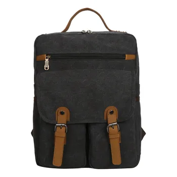 

MAIOUMY Men Backpack Fashion Canvas Outdoor Bag Large-capacity Laptop Bag Travel Leisure Backpack Men Vintage Outdoor 2019