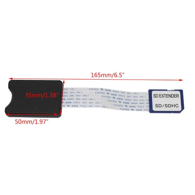 OOTDTY SD разъем женский SDHC/SDXC с разъемом USB удлинитель адаптер кабель для телефона