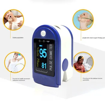 

Fingertip new Blood Oxygen Saturation Monitor with LED Screen | Digital Readings Avoid exposure or direct sunlight 2020 #2