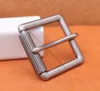 Men's Heavy Duty Solid Antique Silver End Bar Roller Buckle Rectangle Single Pin Leather Belt Buckle Fit 40mm Belt Strap ► Photo 3/6