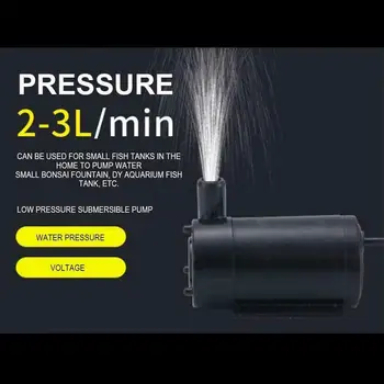 

Usb 1 Meter Cable Mute Small Pump Mini Submersible Pump 5v Black New Dc Water Pump Watering Small Water Pump