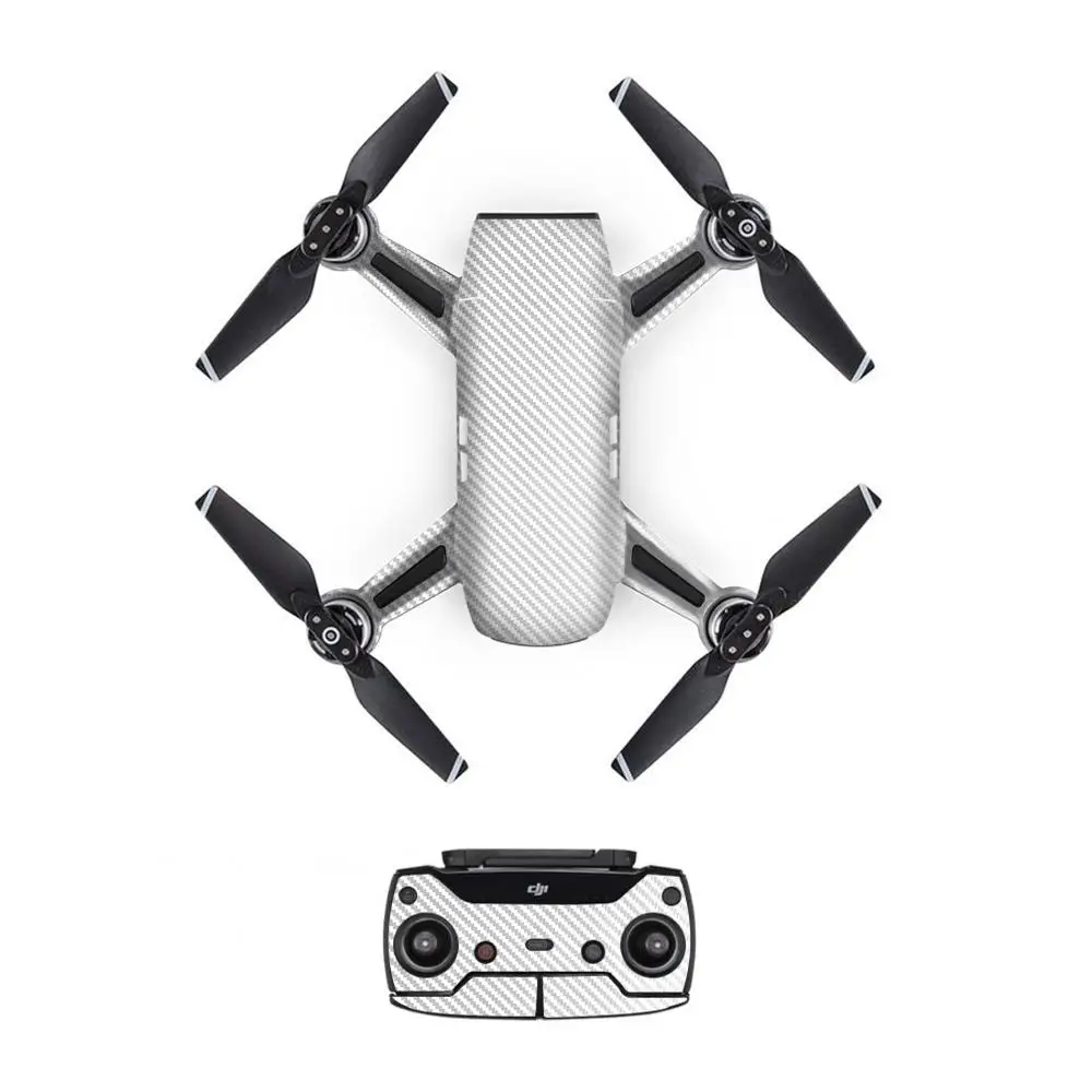 DJI Spark Drone стикер на тело водонепроницаемый ПВХ углеродное волокно для DJI Spark декоративные наклейки на кожу для DJI SPARK аксессуары