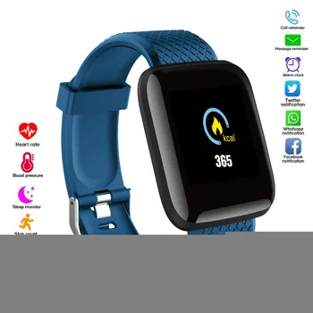 

New D13 Smart Bracelet Fitness Tracker Heart Rate Blood Pressure Monitor Smart Band IP67 Waterproof Sports For Android IOS Phone